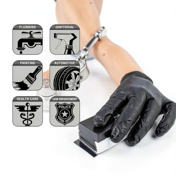 Pavo Nitrile Gloves Powder Free 6mil 100 Count Box-3