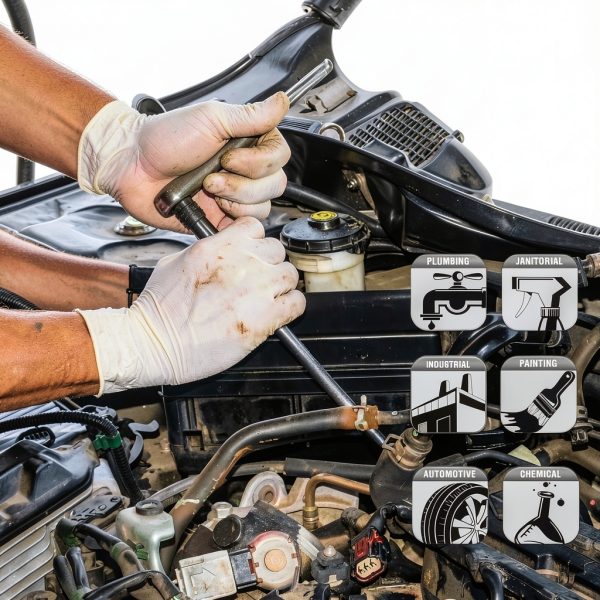 SAS Safety Sterile Disposable Gloves Unisex 10 Pack-2