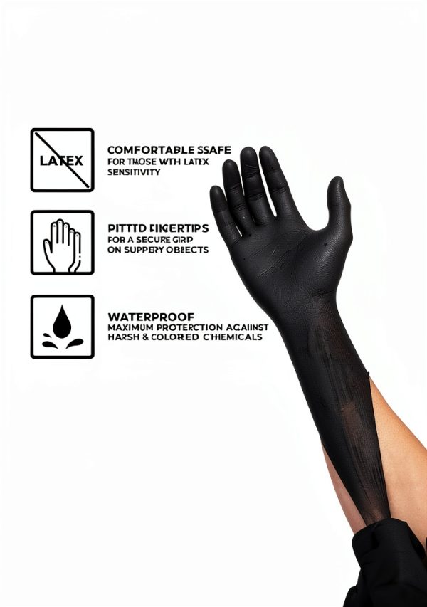 Sterile Disposable Safety Gloves Pull On Closure Hand Wash-2