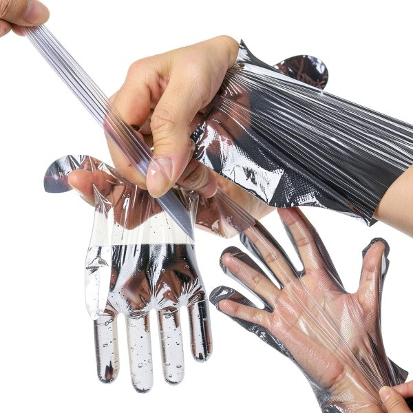 Pavo PE Gloves Latex Free Disposable Safety Protection-1