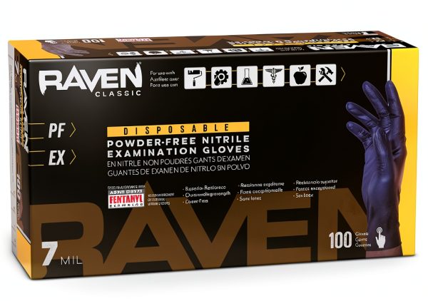 SAS Safety Nitrile Gloves Powder Free Disposable Examination-7