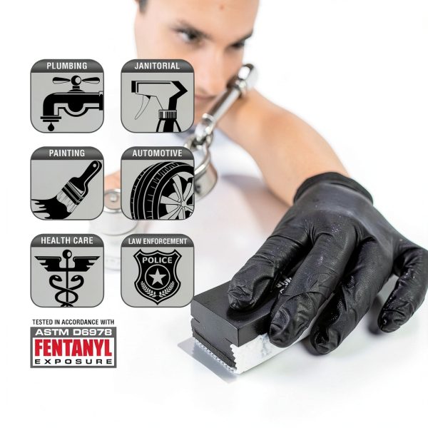 SAS Safety Nitrile Gloves Powder Free Disposable Examination-3