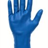 SAS Safety Nitrile Gloves Medium Blue Chemical Resistant-2