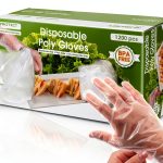 Keppi Disposable Gloves Food Safe BPA Latex Free 1200 Pack-0